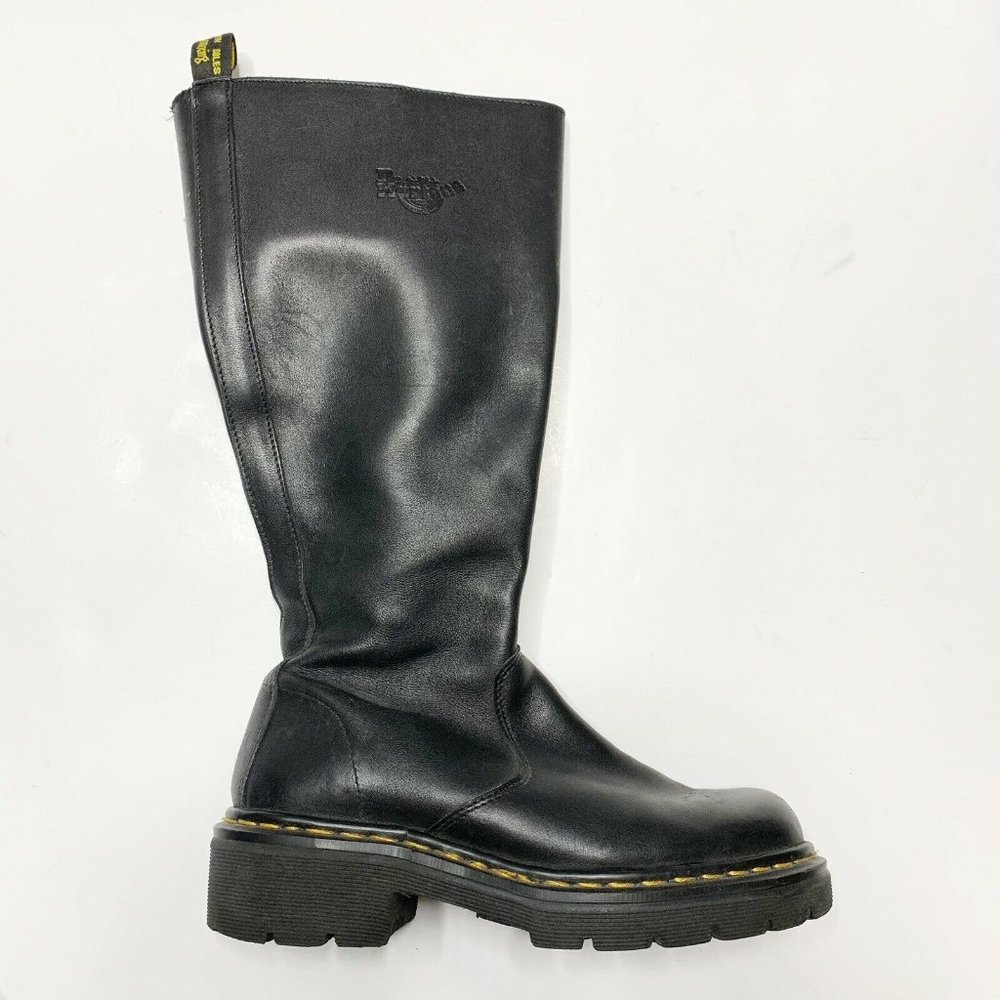 Dr. Martens Vintage 9491 Knee High Leather Boots - Picture 2 of 8